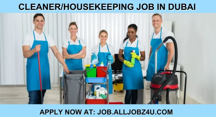 Cleaner-Housekeeping-Job (